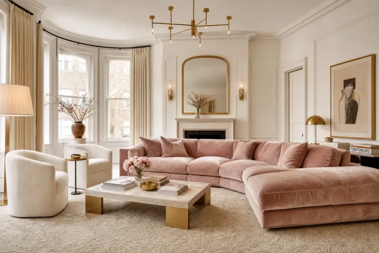 Stunning Beige and Pink Living Room Ideas That Feel Grown Up