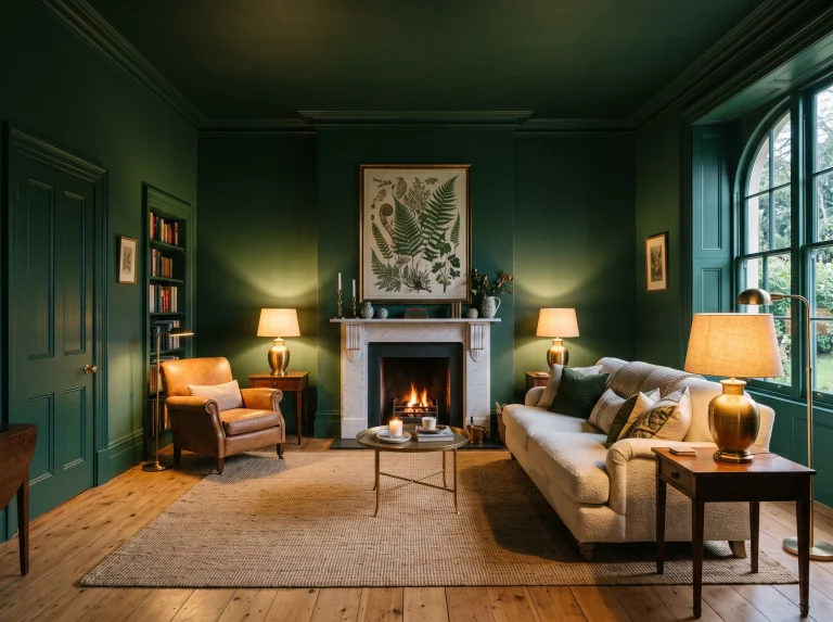 Double Drenching Your Living Room: Color Combinations Worth Committing To